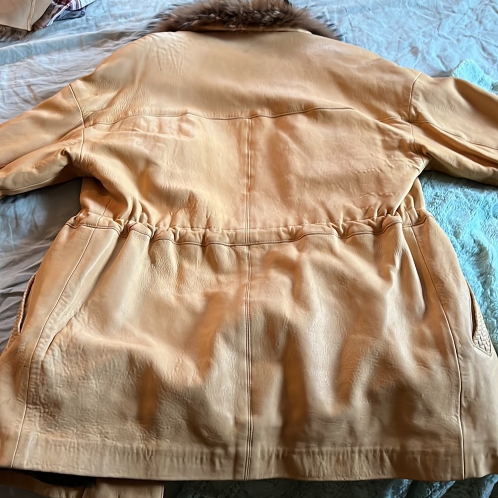 Vintage Leather Coat - Picture 11 of 11